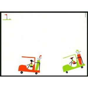  Golf Cart Gals Note Cards & Stationery
