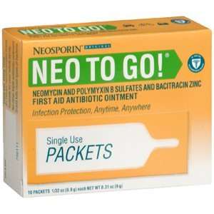 Special Pack of 5 NEOSPORIN NEOPRENE TO GO 0.9Gram 10S 