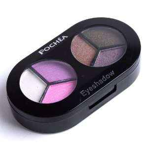  LY 6 Colors Pro Makeup Glossy Eye Shadow Palette B0328 