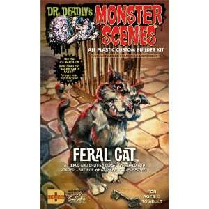  Dr. Deadlys Monster Scenes Feral Cat 1/13 Dencomm Toys 