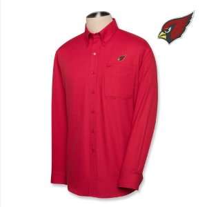 Cutter & Buck Arizona Cardinals Mens Nailshead Long Sleeve Shirt 