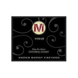   2009 Andrew Murray Tous les Jours Syrah 750ml: Grocery & Gourmet Food