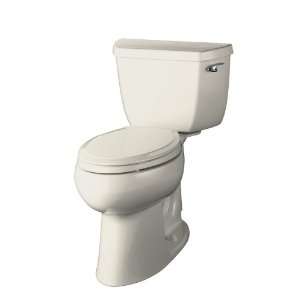  Kohler K 3611 Highline Elongated Toilet, White: Home 