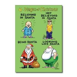 Funny Merry Christmas Card Stages Of Christmas Humor Greeting Daniel 