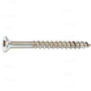  8 x 2 Square Drive Flat Wood Screw (55 pieces): Home 