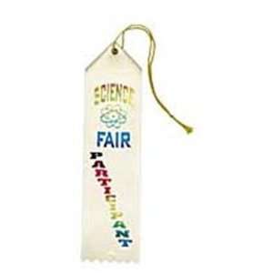  DR7418 Science Fair Participation Ribbon/100 Arts, Crafts 