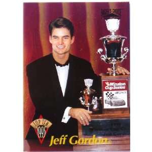 Jeff Gordon 1996 Racers Edge Top Ten Card #1:  Sports 