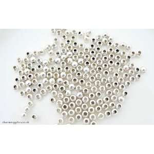  Metal Spacer Beads   Silver Plated   200   4mm Kitchen 