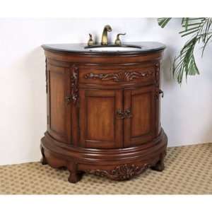  Legion Furniture Kincaid Demilune Bathroom Vanity