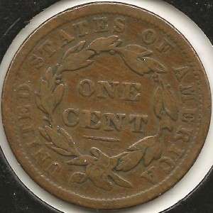1838 VG Coronet Large Cent #3  