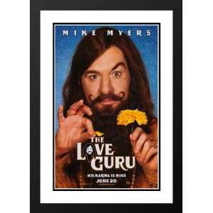  The Love Guru 20x26 Framed and Double Matted Movie Poster 