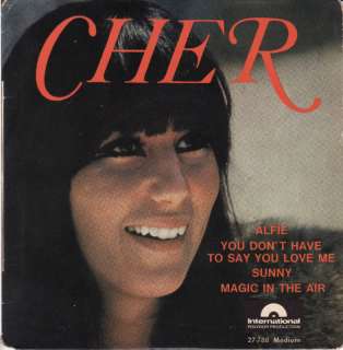 RARE CHER ALFIE FRENCH 60S EP POLYDOR 27 788  