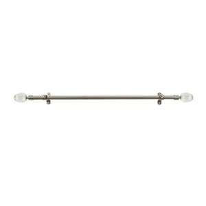 Achim Home Furnishings Royalle Crystal Curtain Rods with 