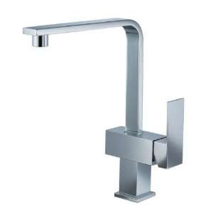  Dawn D75 3325 Single Hole Square Brass Kitchen Faucet 