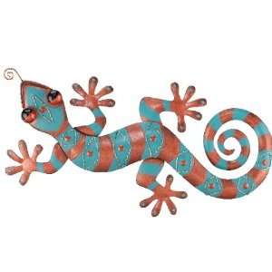  Wall Decor Gecko 20in Copper   Regal Art #5190: Home 