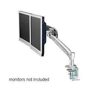    GAS SPRING TWIN LCD ARM, DESK CLAMP, UP TO 33LBS: Electronics