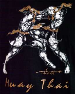 UFC/MMA muay thai Tuff Boxing ATT Black T shirt size S  