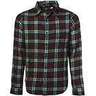 Rusty Mens Red Tape L/S Flannel Medium Charcoal NWT