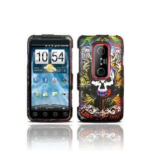  HTC EVO 3D Graphic Rubberized Shield Hard Case   Lion 