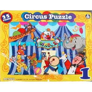  25 Piece Circus Jigsaw Puzzle: Toys & Games