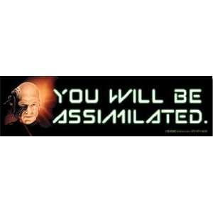  Vinyl Sticker YOU WILL BE ASSIMILATED 