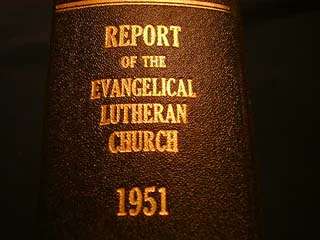 THE EVANGELICAL LUTHERAN CHURCH ANNUAL REPORT   DISTRICT CONVENTIONS 