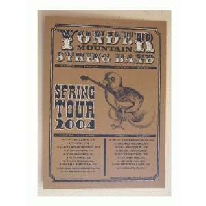  The Yonder Mountain String Band Silkscreen Poster Tour 
