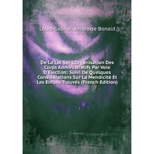   TrouvÃ©s (French Edition) Louis Gabriel Ambroise Bonald Books