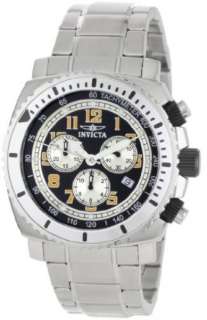 Invicta Mens 0616 II Collection Chronograph Black Dial Stainless 