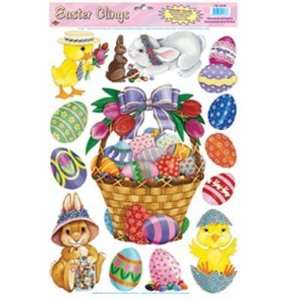  Beistle   44130   Easter Basket Clings  Pack of 12: Home 