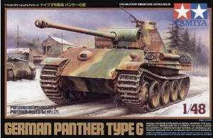   32520 Panther Ausf. G WWII German Army 1/48 Scale Plastic Model Kit
