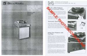 Bell & Howell Ringmaster B Series Instruction Manual  