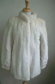 Womens Sz 4/6 New Pearl Mink Fur Jacket Sale  
