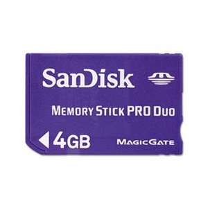  Memory Stick PRO Duo, 4GB