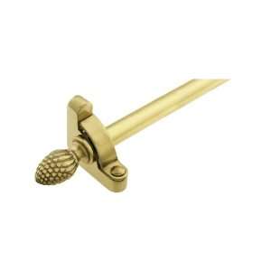  28 1/2 Heritage Pineapple Tip Stair Rod   1/2 Diameter 