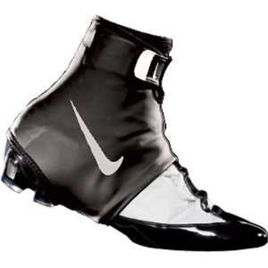  Nike STR8 Jacket Black/White Football Ankle Brace, large 