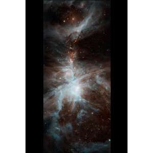  Orion Nebula, Spitzer Space Telescope Image   24x36 
