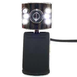   Webcam 6 LED Built In Mic NIGHTVISION with Clip Stand Electronics