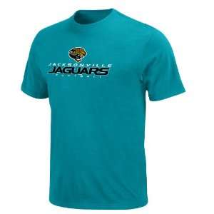 NFL Jacksonville Jaguars Short Yardage II Adult Short Sleeved Crew 