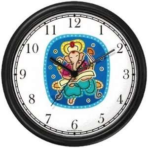  Lord Ganesha Hindi Religion Wall Clock by WatchBuddy 