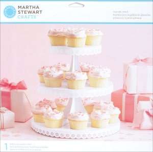 BARNES & NOBLE  Doily Lace Cupcake Stand 1/Pkg by Martha Stewart