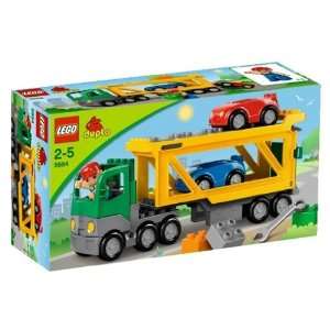  Lego Duplo Legoville Car Transporter 5684: Toys & Games