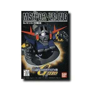    Super Deformed Gundam Model Kit: MSN 02 Zeong: Toys & Games