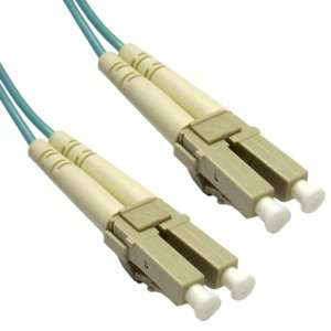   Optic Cable, 10 Gigabit Aqua, 50/125, 5 Meter (16.5ft) Electronics