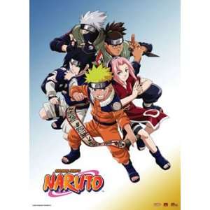  Naruto Naruto Group Anime Wall Scroll Toys & Games