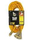 woods power extension cord 3 conductor yellow jacket 30m sjtw