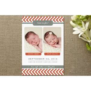 Double Trouble Birth Announcements