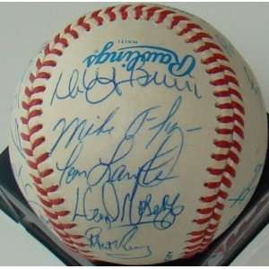 1989 Blue Jays Team 23 SIGNED Baseball AL CHAMPS! JSA   Autographed 