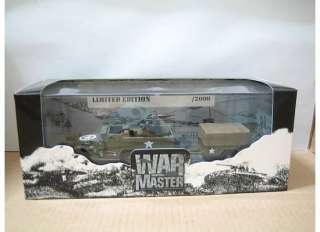 US M16 Multiple Gun Motor Carriage w/ Trailer 1/72 War Master  