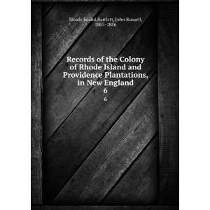  Records of the Colony of Rhode Island and Providence 